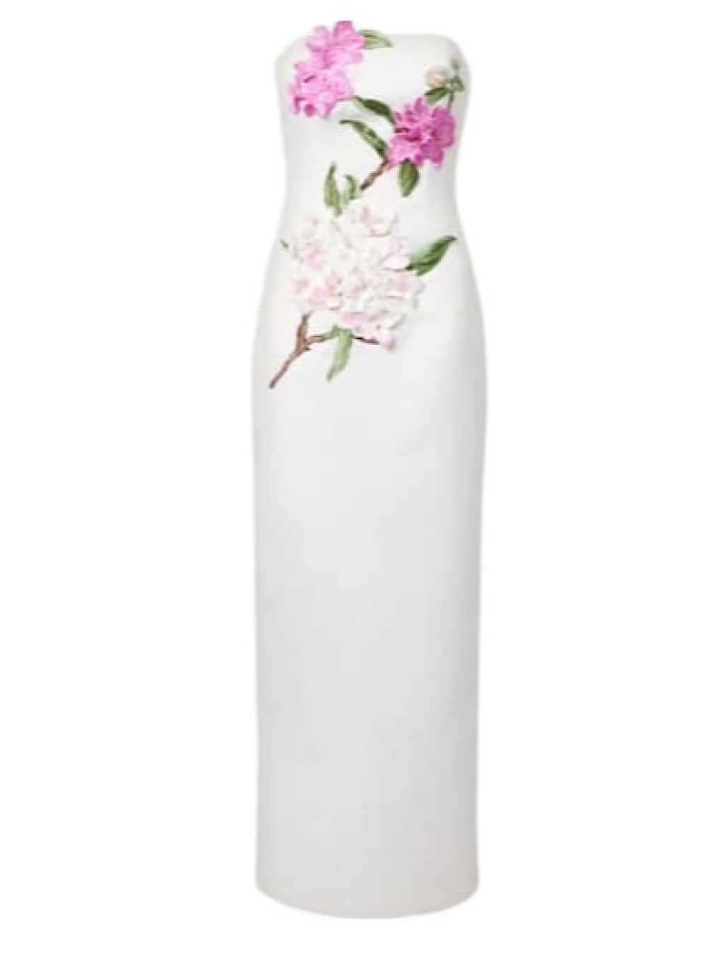 Rayna Floral Appliqu Bustier Dress